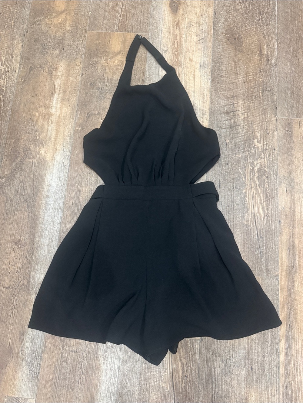 DO+BE Black Halter Romper